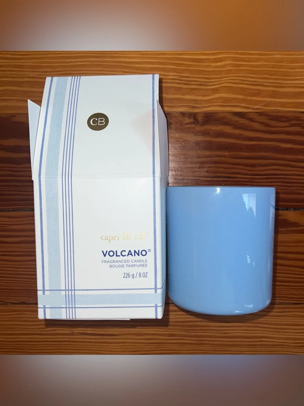 CAPRI BLUE x ANTHROPOLOGIE Volcano Nautical Candle